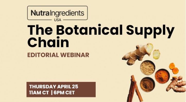 Coming soon: The Botanical Supply Chain webinar