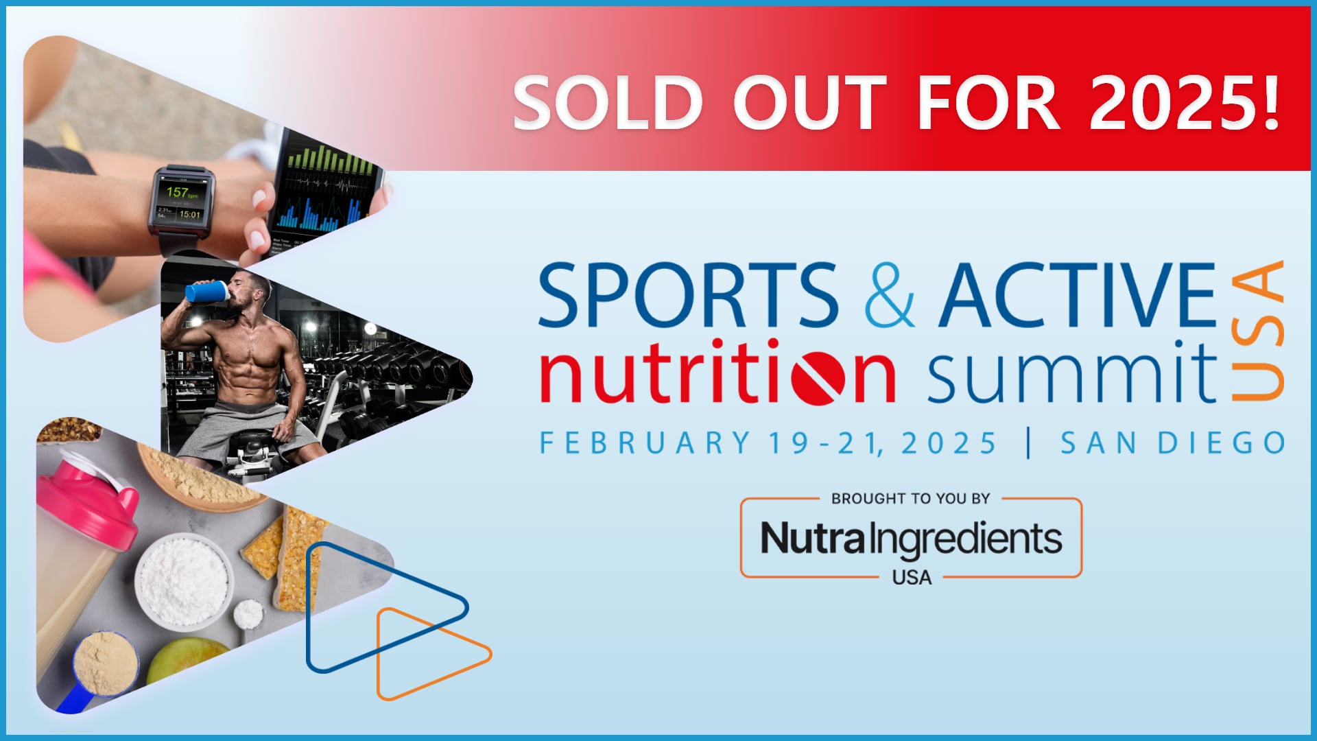 SOLD OUT! The Sports & Active Nutrition Summit sets new records