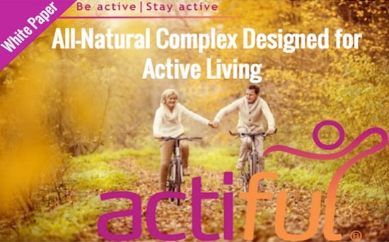Healthy aging with BioActor’s energy and vitality booster, ACTIFUL®