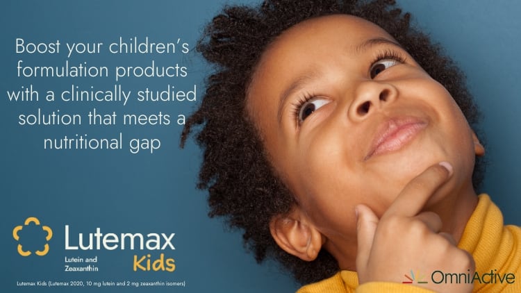 Support children’s eyes & brains with Lutemax Kids 