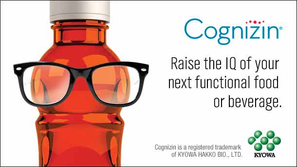 Increase the I.Q. of your functional food or beverage
