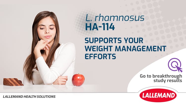 L. rhamnosus HA-114: New Insights in Overweight Adults Undertaking a Weight Loss Program